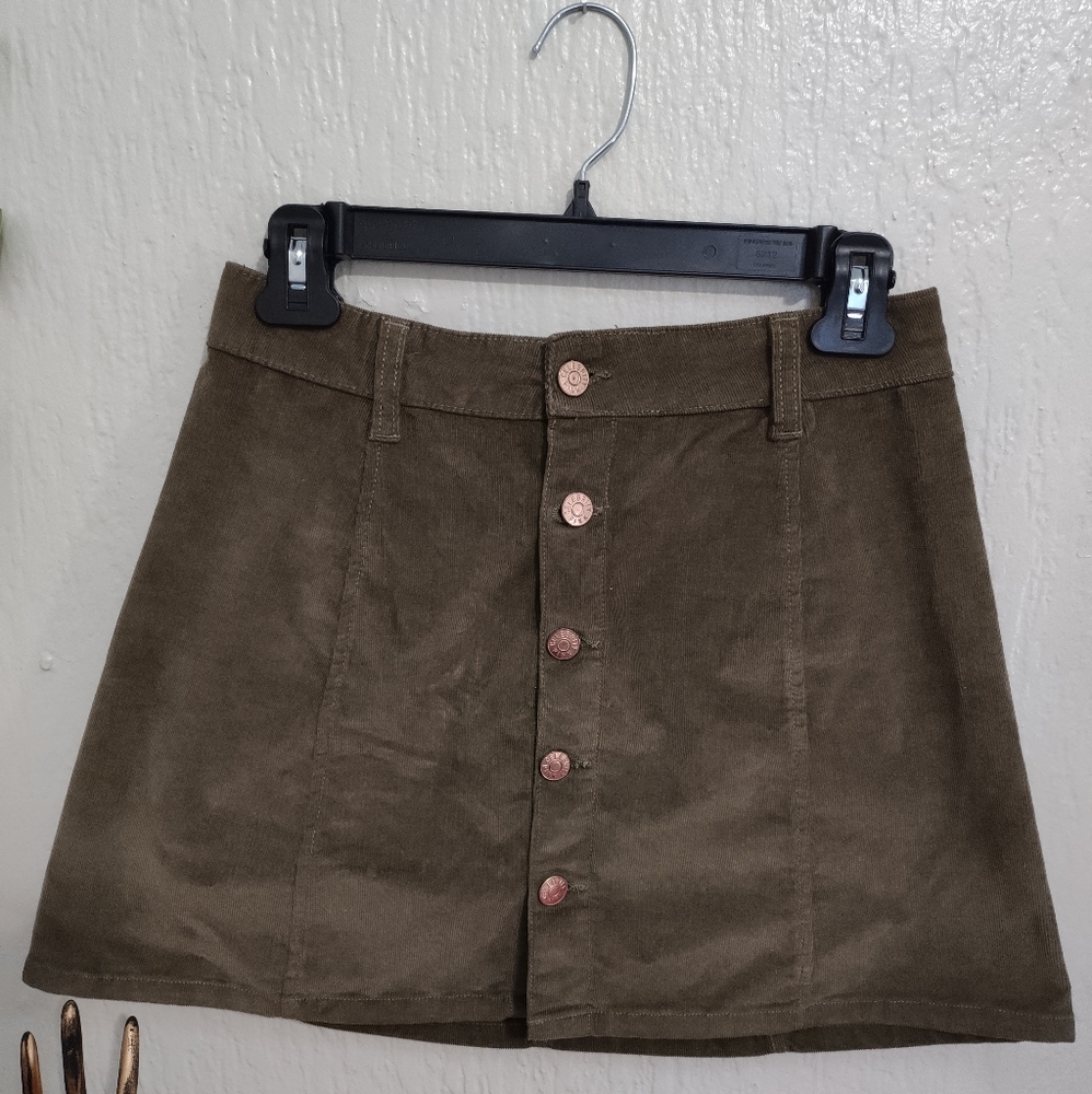 Corduroy Skirt